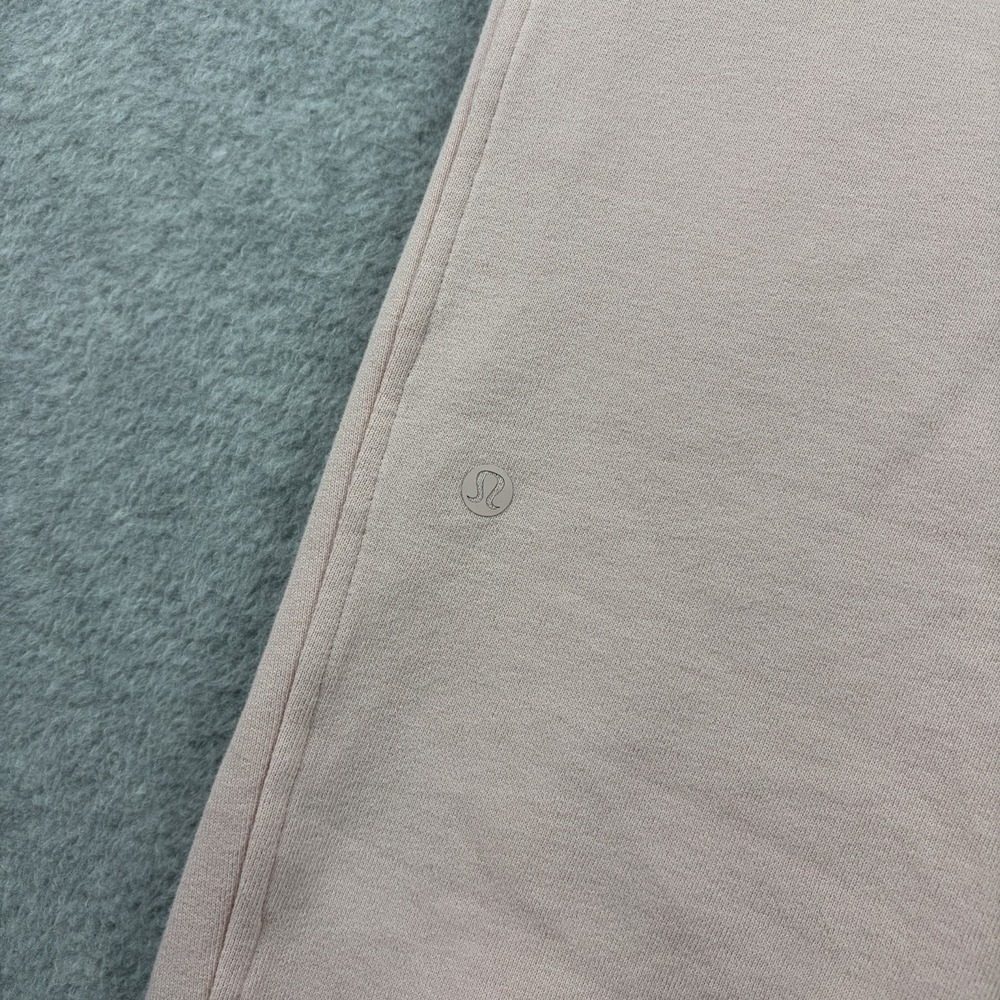 Lululemon Scuba High Rise Jogger Full Length Women's 8 Light Pink Sweatpants - Picture 3 of 9